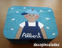 Niño con gorra en azul (13,50€)